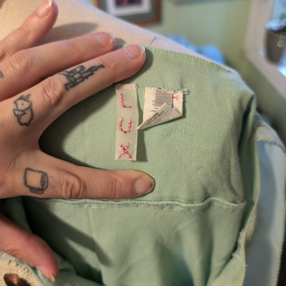 [🔥Vintage Y2K🔥] Stunning LUX Seafoam Slip Dress from Urban Outfitters | Size 9 - Picture 16 of 17